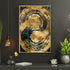 Splendor of Circles Framed Canvas Print