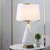 The White Quartz Marble Decorative Table Lamp