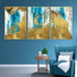 Magnified Opulence Framed Canvas Print Set of 3