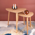 Moore Nesting Table - Set of 2 - Scandinavian Design Series