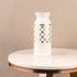 The Golden Mystique Lattice Decorative Ceramic Vase - Small