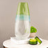 The Emerald Rainforest Handblown Glass Decorative Vase - Big