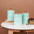 Vintage Lidded kitchen Storage Jars