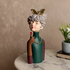 Charming Lady with Lipstick Decorative Showpiece