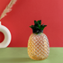 The Retro Pineapple Handblown Decorative Vase - small