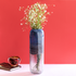 The Nightingale Textured Handblown Glass Vase - Small