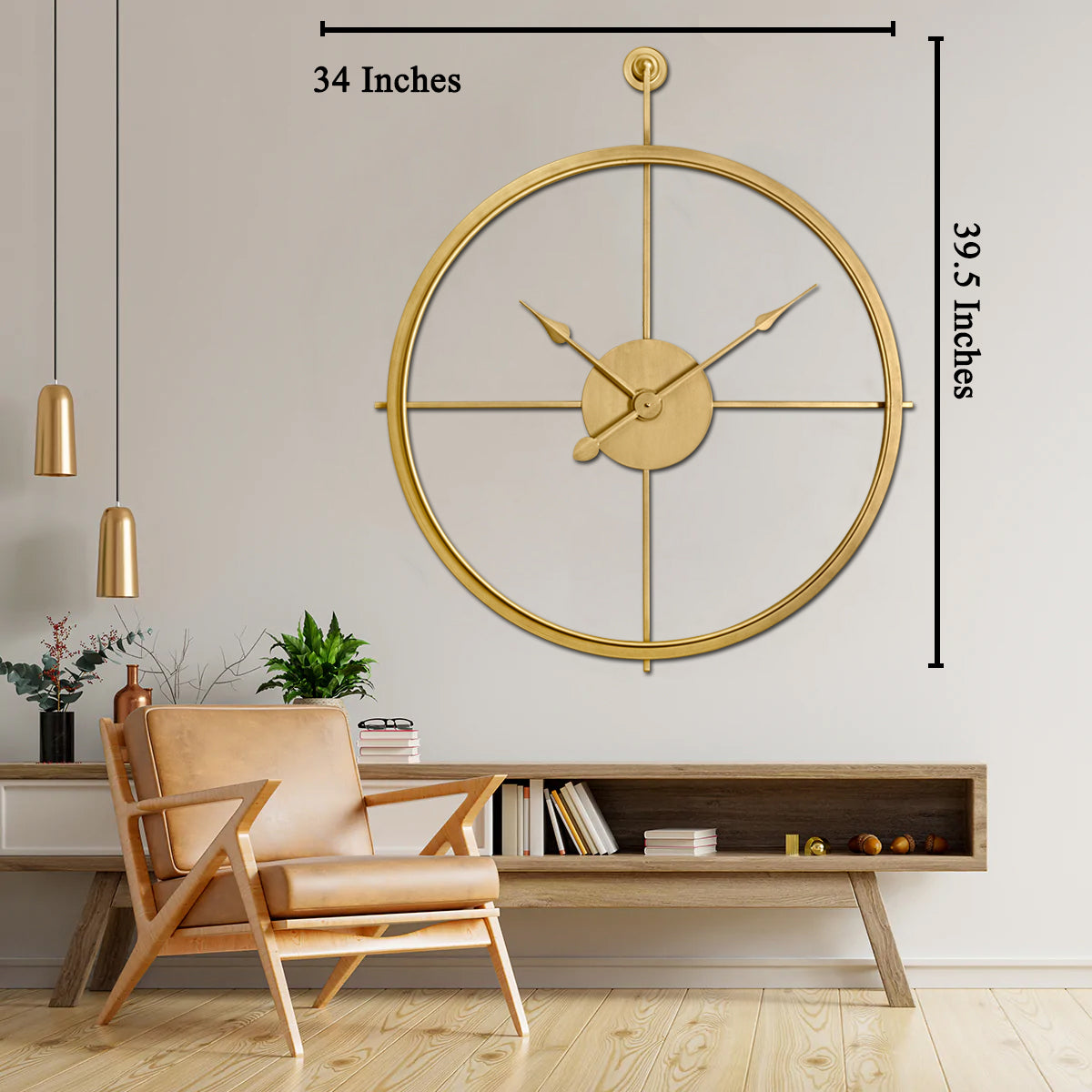 Buy Sparkling Splendour Decorative Wall Clock | Dekor Company