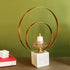 Wrangler Gold Rim Candle Stand - Big